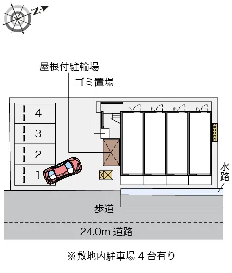 川越市大仙波 月極駐車場